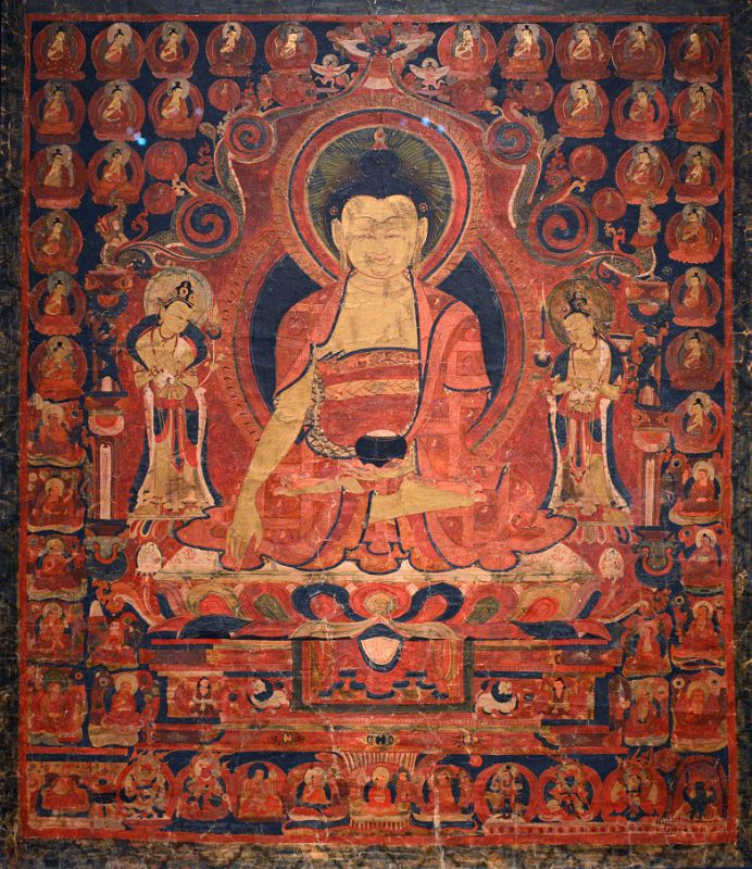 09-1 Buddha Shakyamuni as Lord of the Munis, mid-17C, Western Tibet Guge - New York Metropolitan Museum Of Art